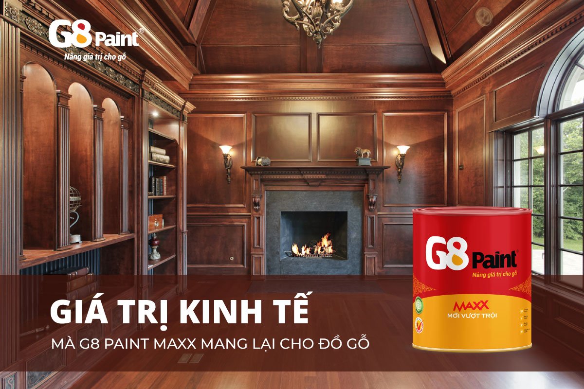 giá trị kinh tế của sơn gỗ g8 paint maxx