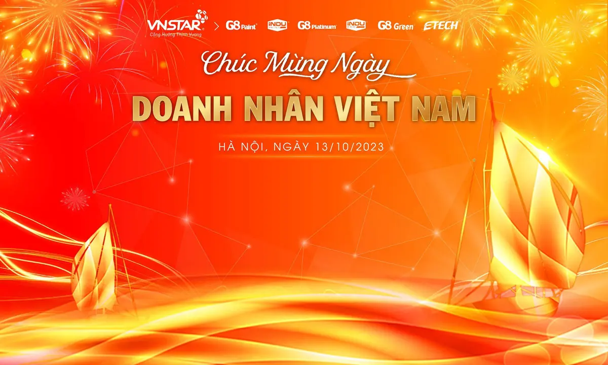 Sơn G8 &Amp; Sơn Indu Chào Mừng Ngày Doanh Nhân Việt Nam