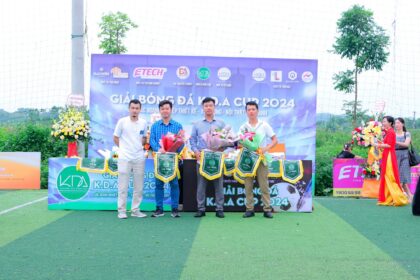Sơn Gỗ 2K Etech Nhà Tài Trợ Kim Cương Đồng Hành Cùng Giải Đá Bóng K.d.a Cup 2024